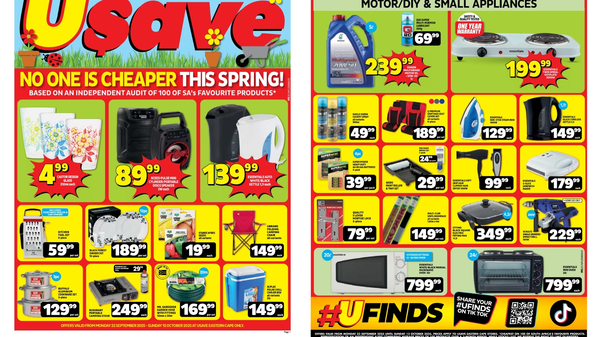 Usave Catalogue – Valid Now Until 12 October 2025