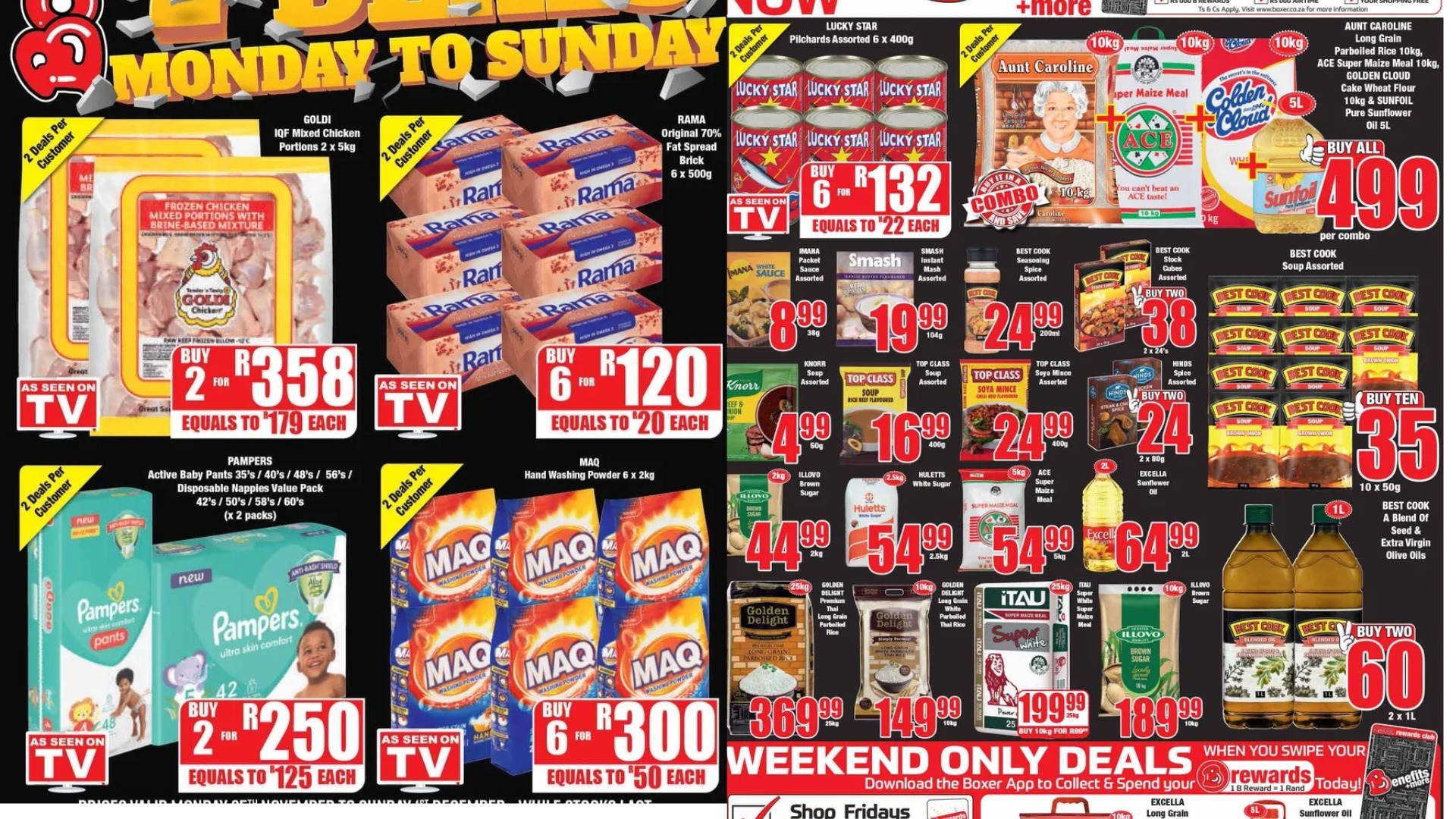 Boxer Superstores Deals Valid 07-12 October 2025